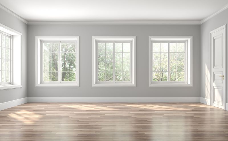 Double-Hung Windows on a House